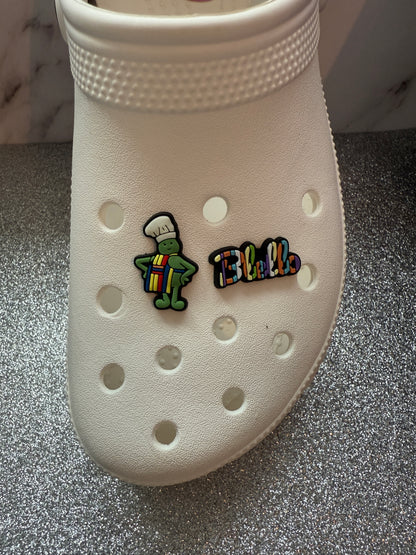 The tiny chef shoe charm collection