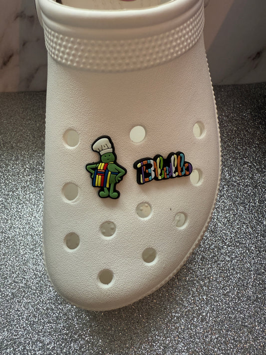 The tiny chef shoe charm collection
