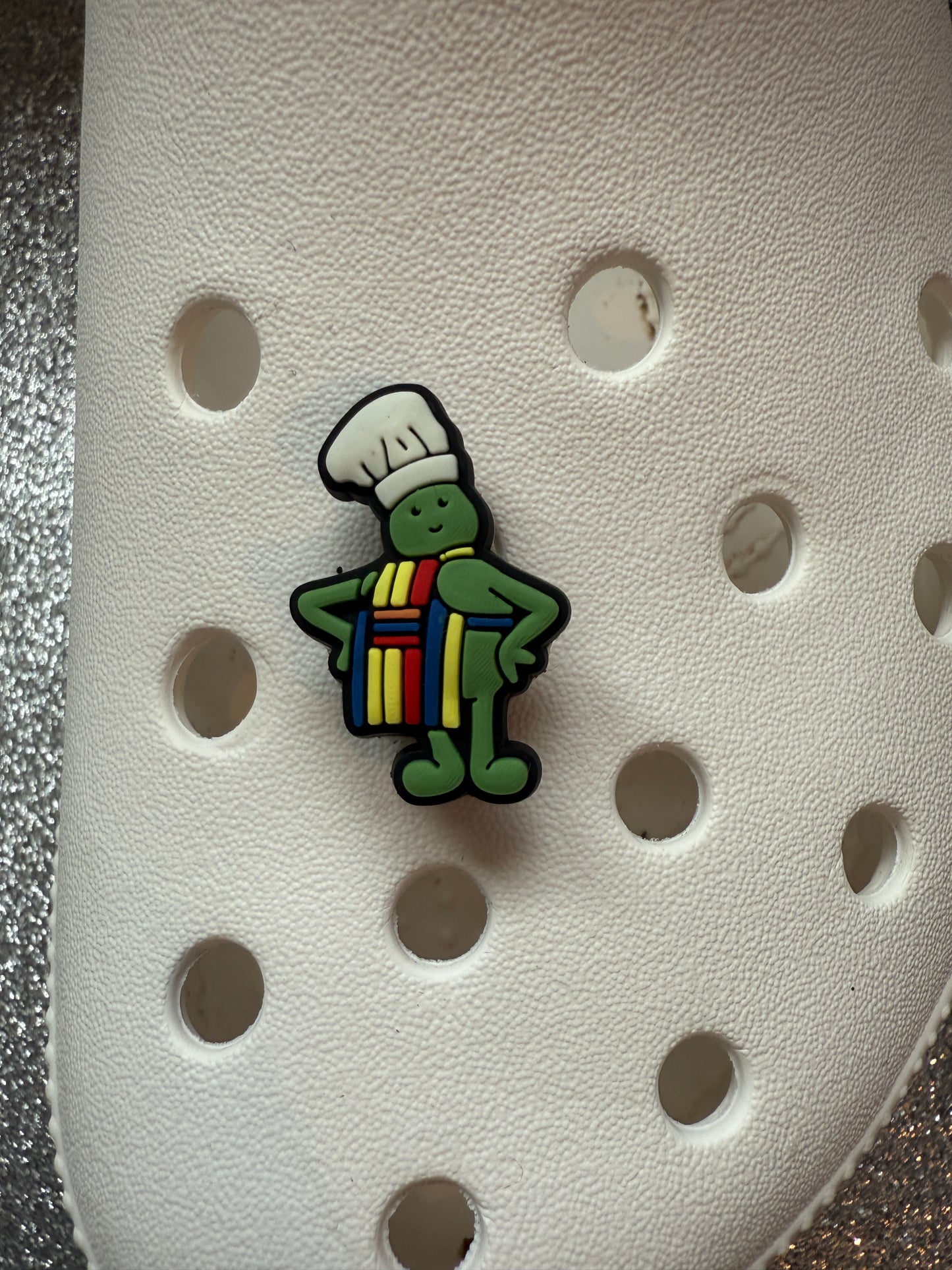 The tiny chef shoe charm collection