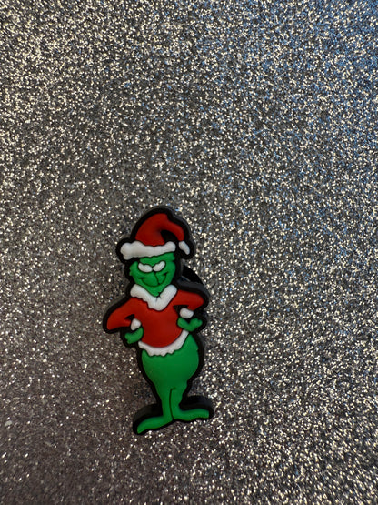Grincħ Christmas character shoe charm collection