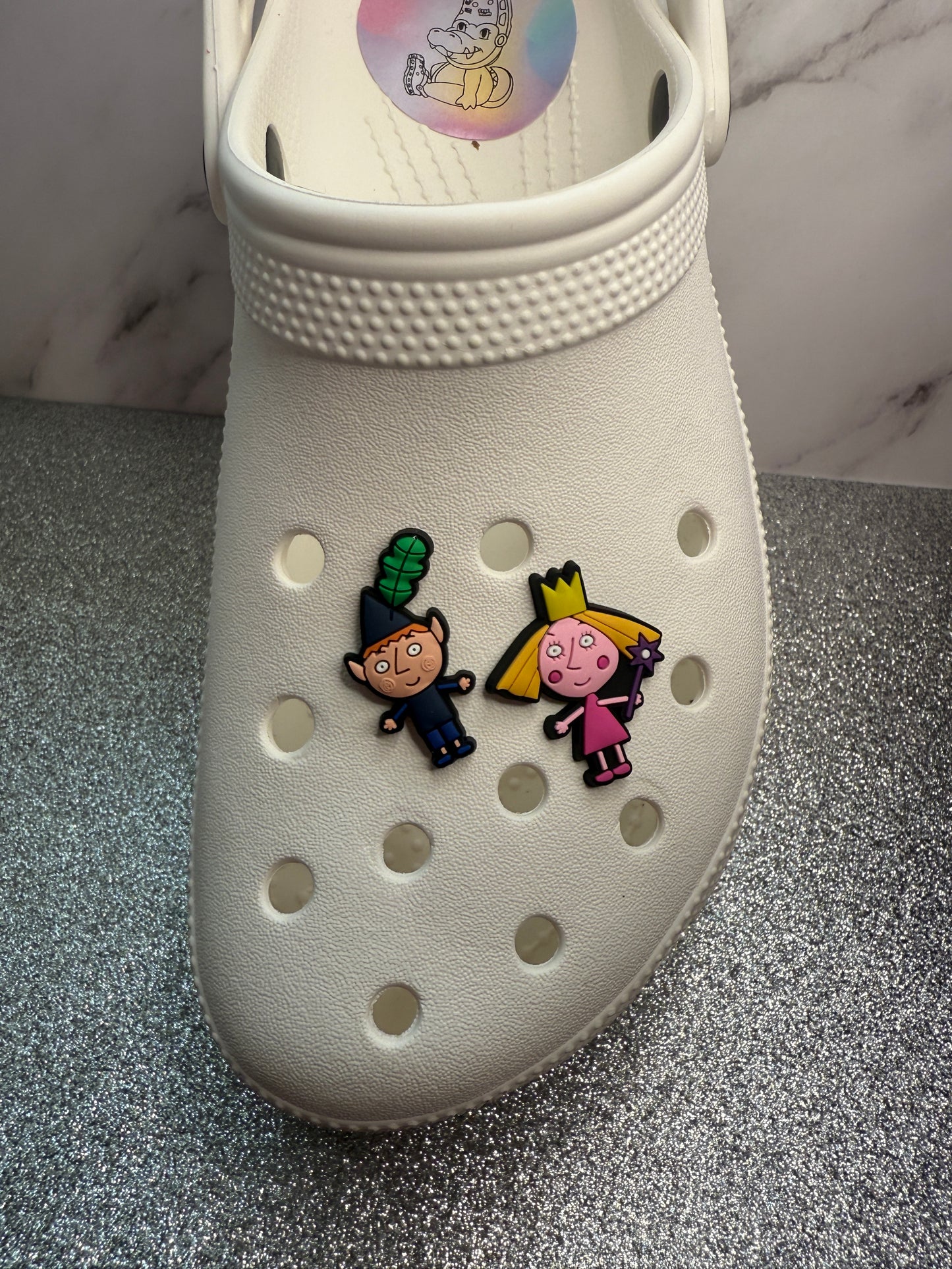 x2 Ben & holly's little kingdom shoe charm BUNDLE