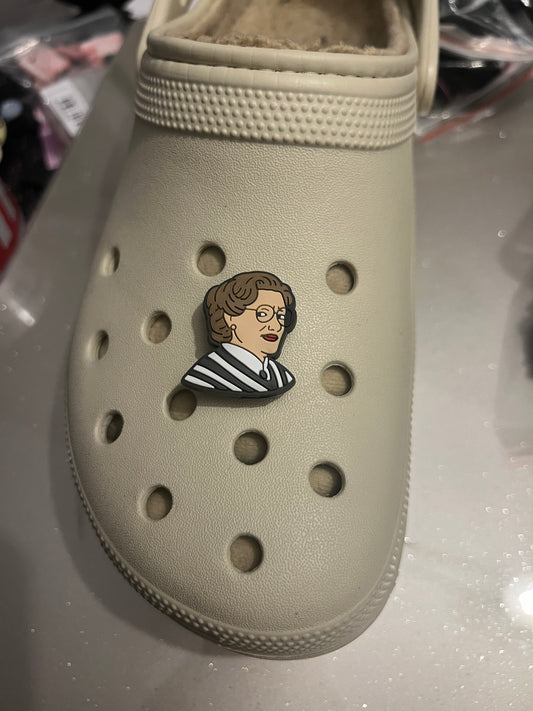 Doubtfire shoe charm