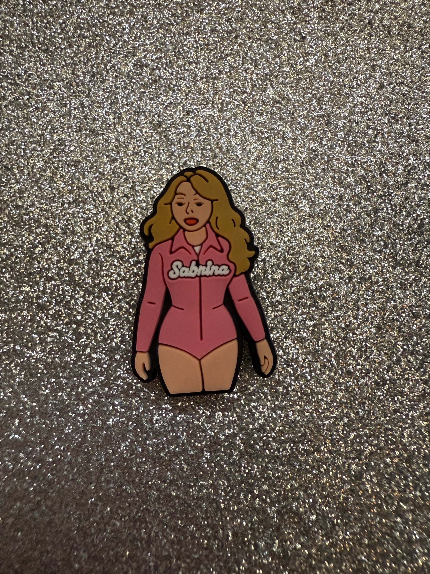 Sabrina Carpenter Short n Sweet SHOE CHARMS & KEYRINGS - MANCHILD mans bestfriend - `Juno 'have you ever tried this one'