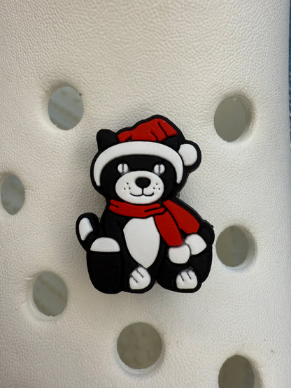 Cute Christmas themed shoe charms