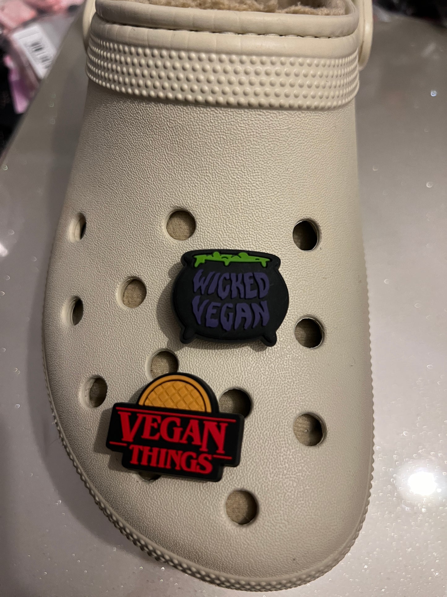 Vegan shoe charm collection