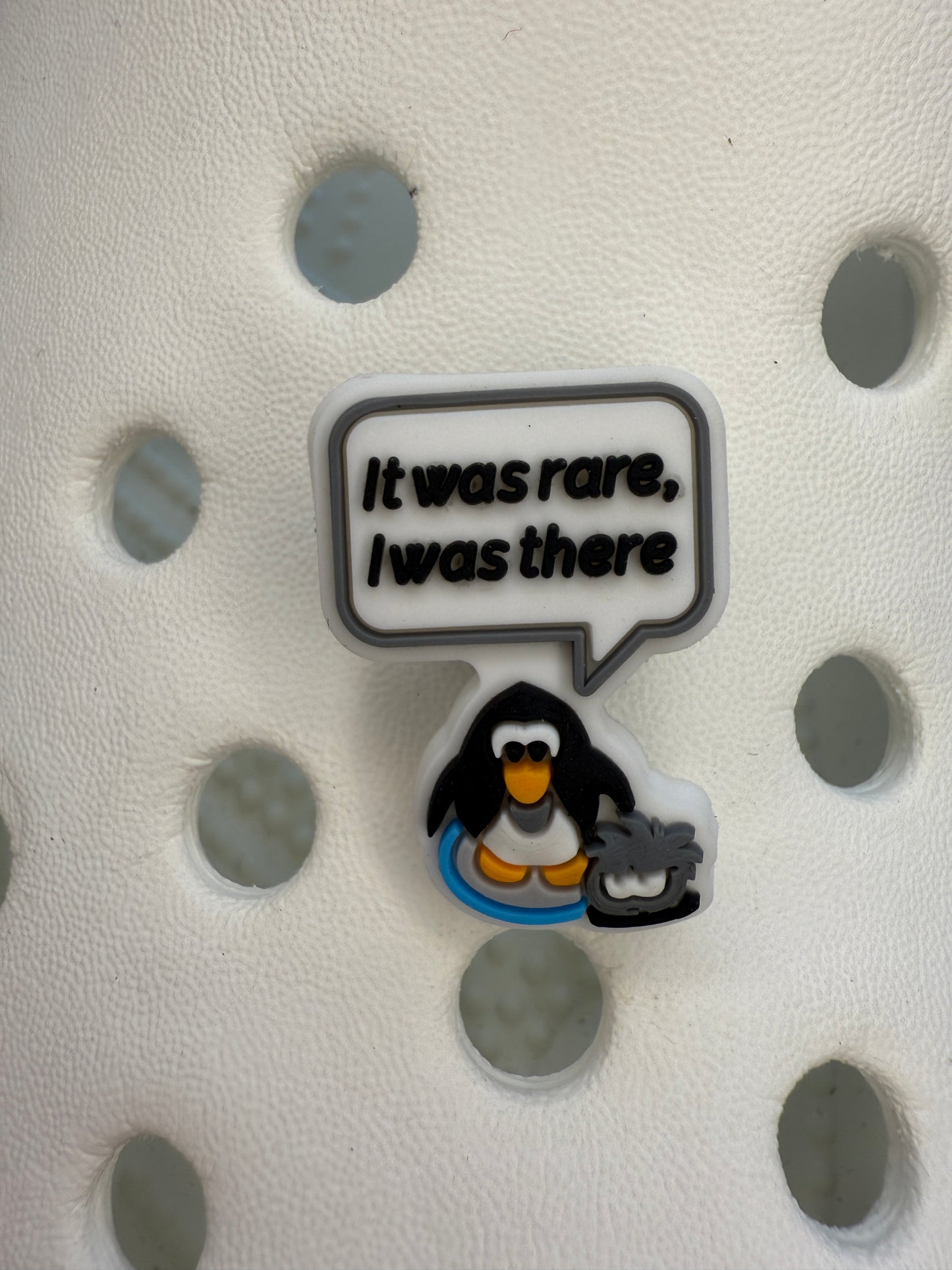 Club penguin game shoe charm