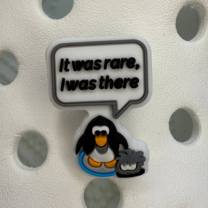 Club penguin game shoe charm