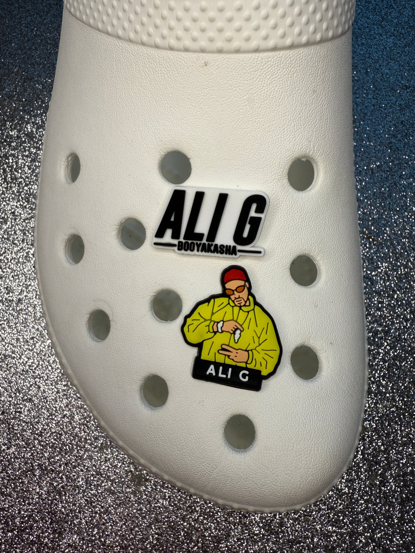 Ali G shoe charm collection