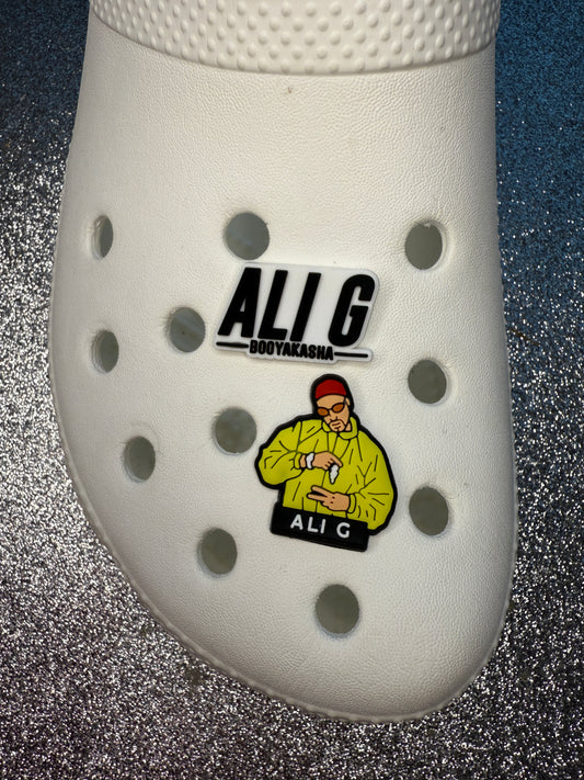 Ali G shoe charm collection