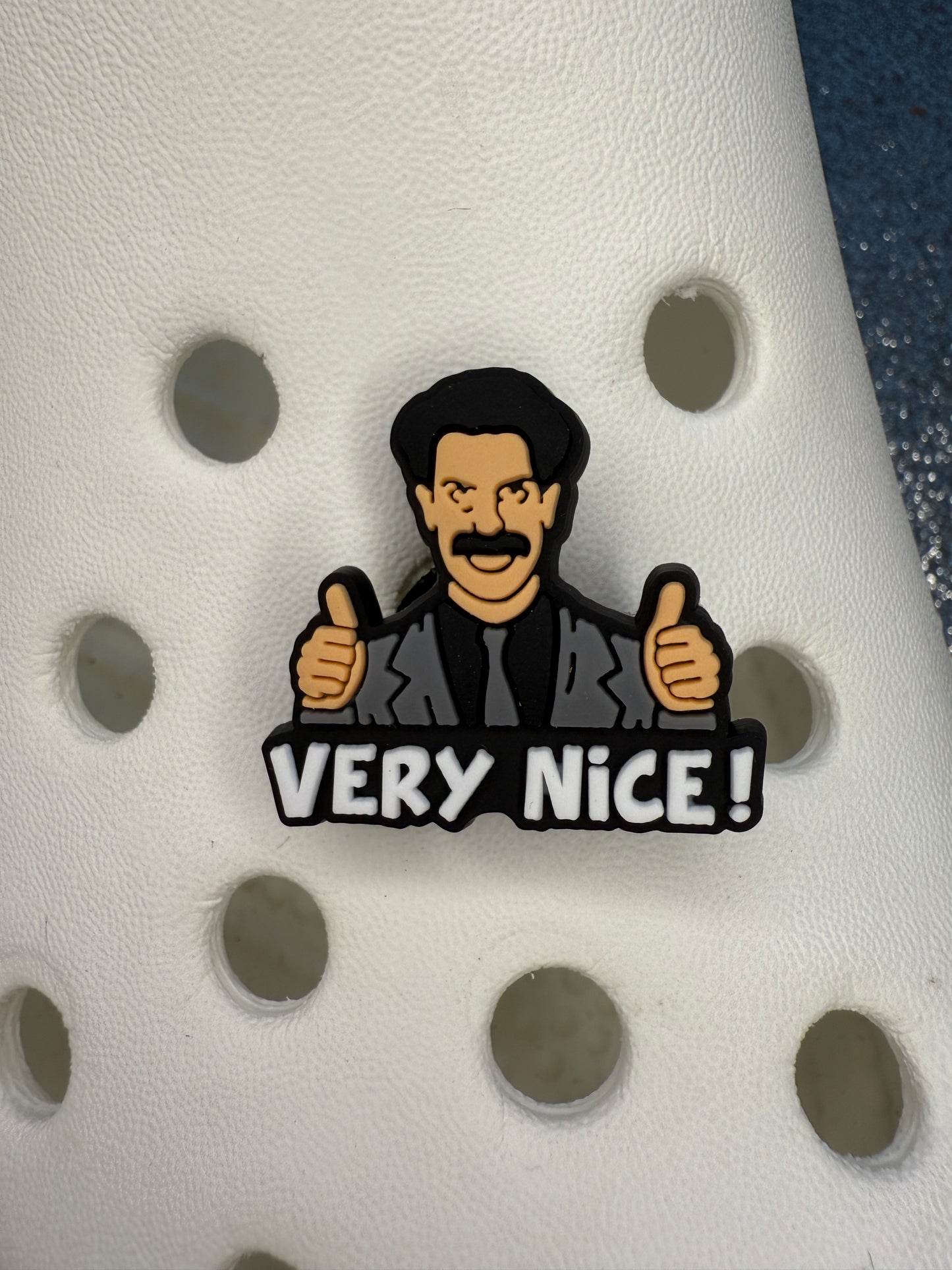 Borat shoe charm collection