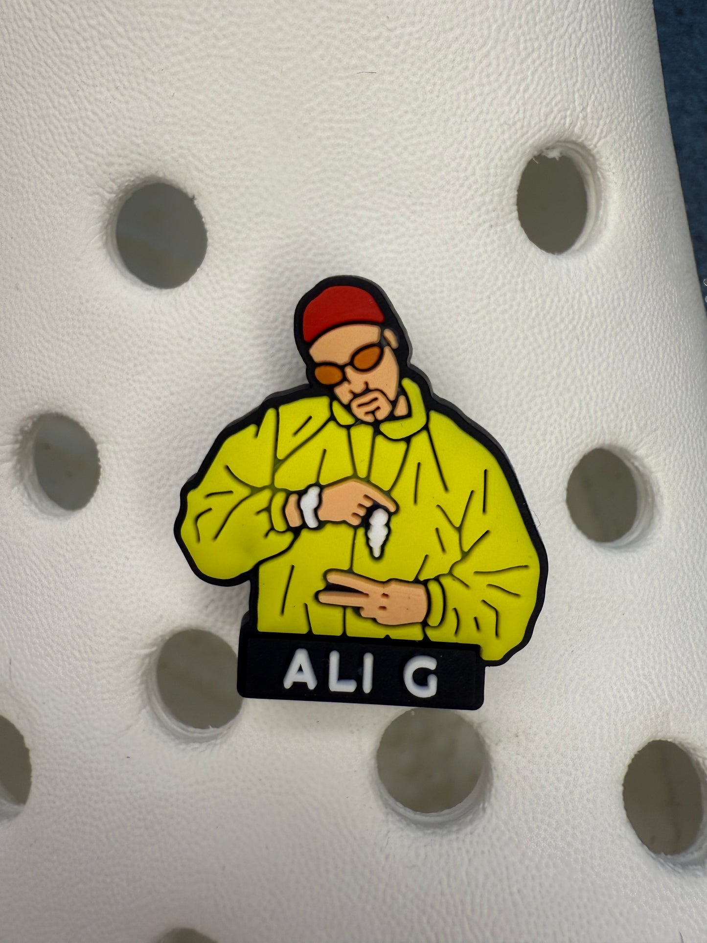 Ali G shoe charm collection