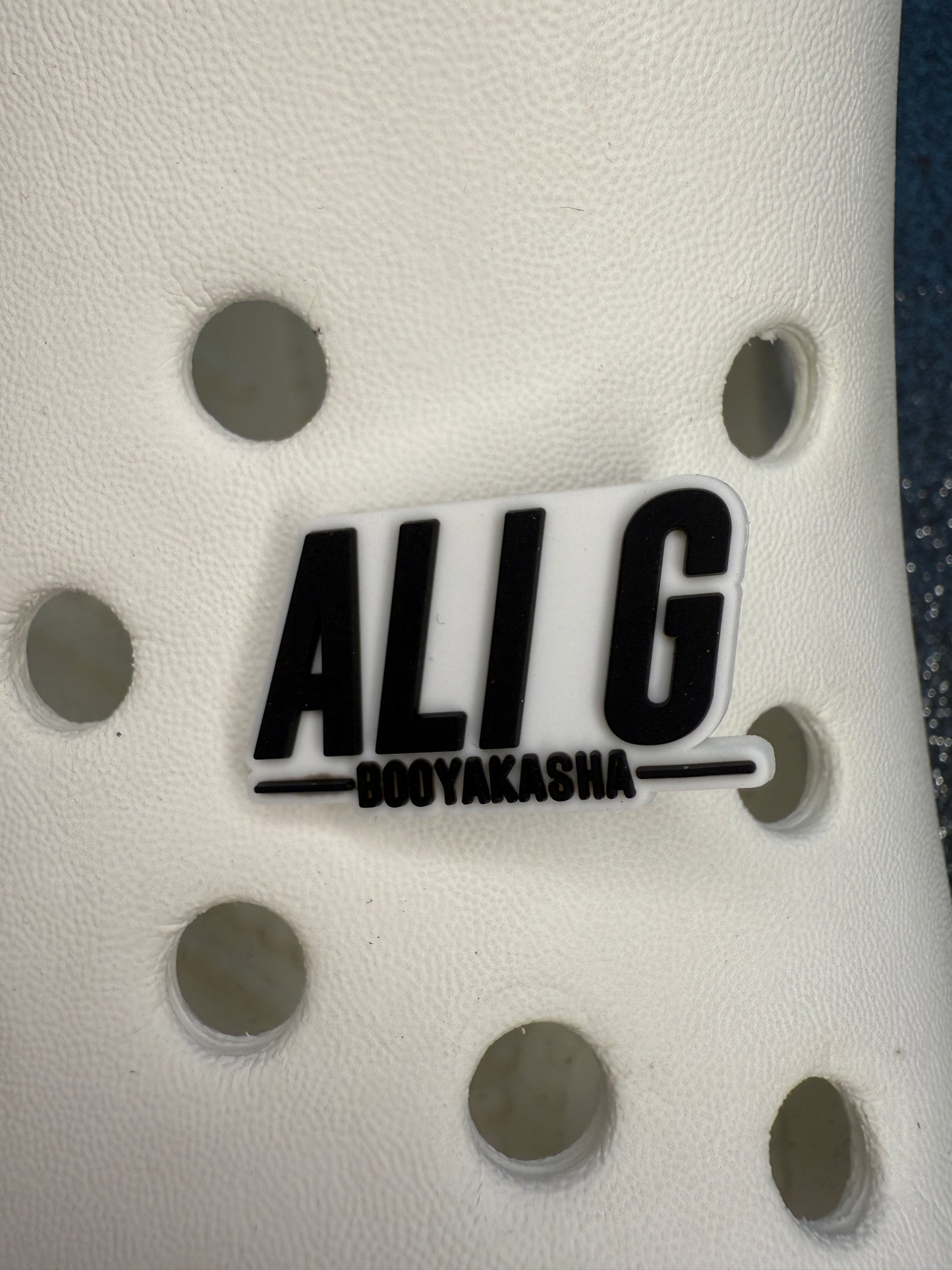 Ali G shoe charm collection