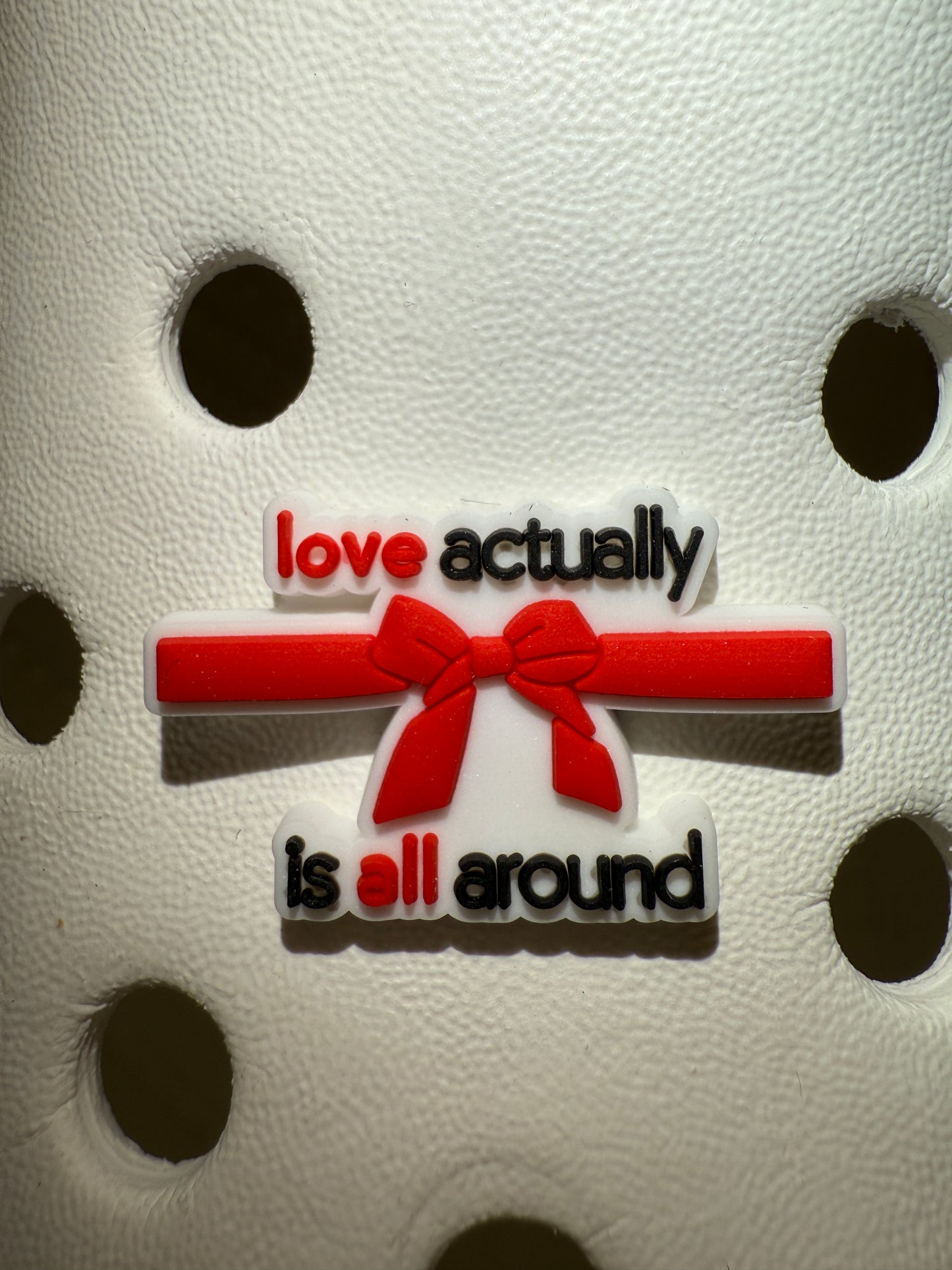 Love actually movie shoe charm collection