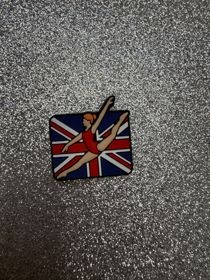 Gymnastics shoe charm collection - UK ireland scotland wales