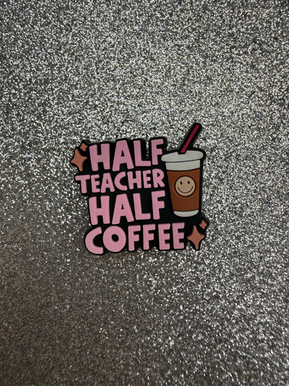 Teacher shoe charm collection