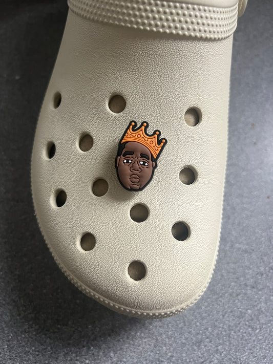 The Notori0us B.I.G biggie smalls shoe charm