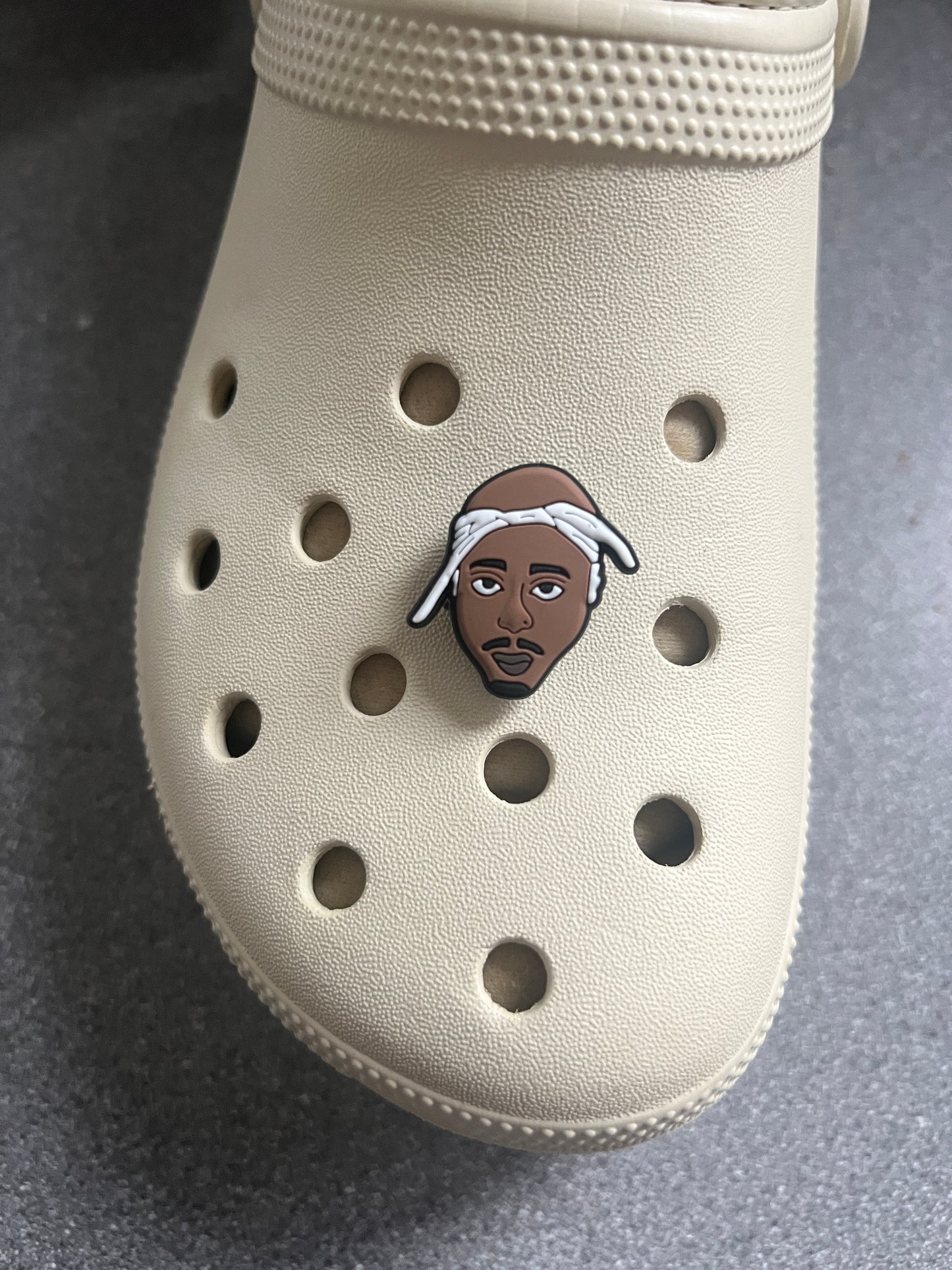 2pac shoe charm