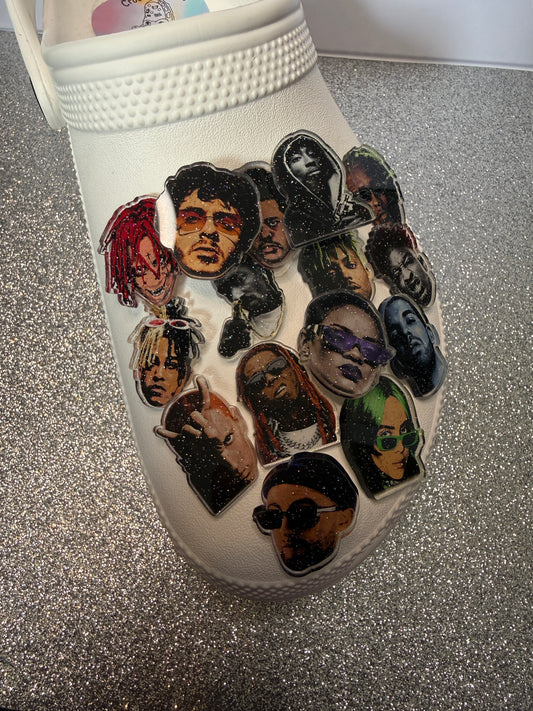 Rapper/Singers RESIN celebrity shoe charm collection