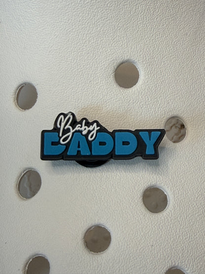 Baby mama/daddy shoe charm collection
