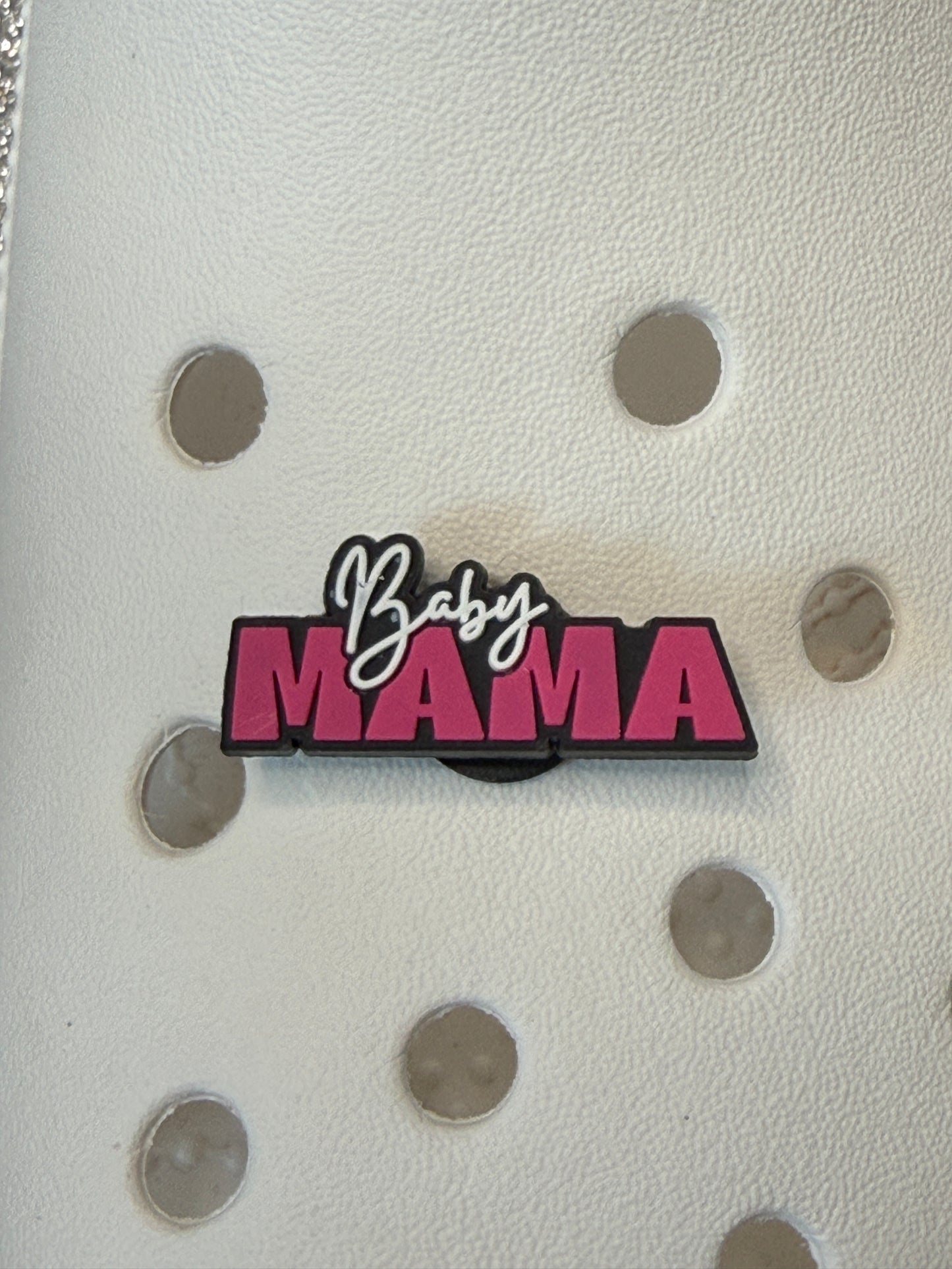 Baby mama/daddy shoe charm collection