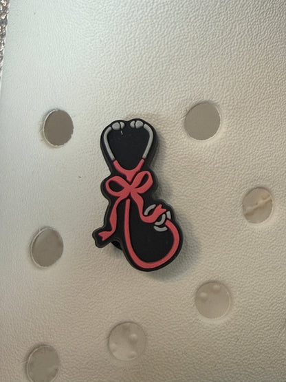 Pink Midwife and Nurse shoe charm collection