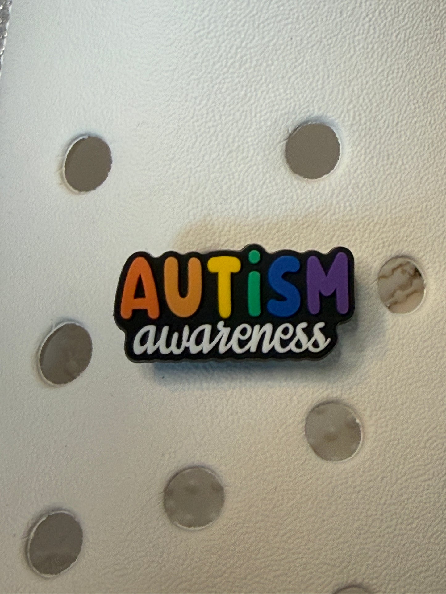 Autism awareness shoe charm collection