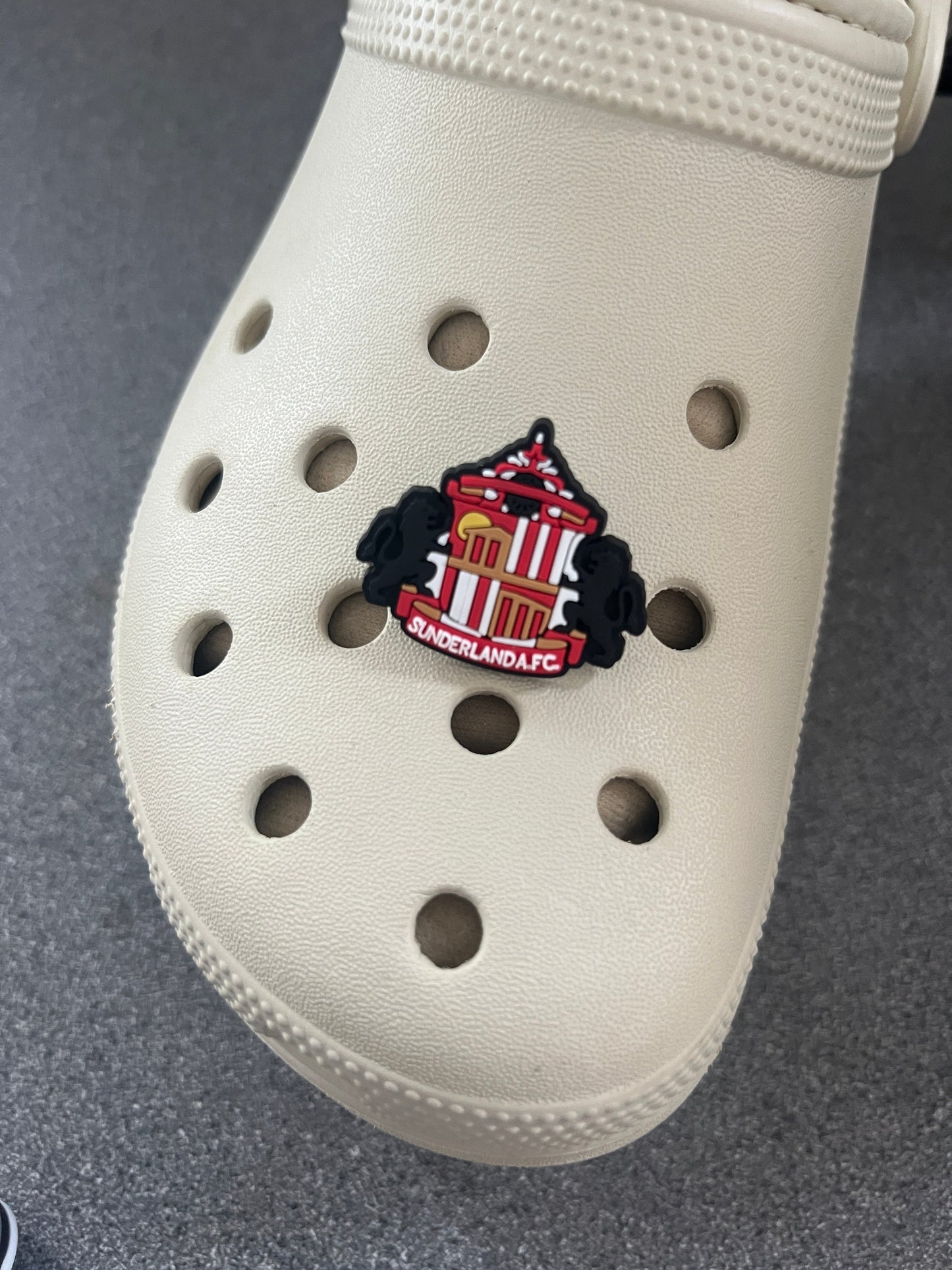 New Footie themed shoe charms 40+ teams - prem champ international