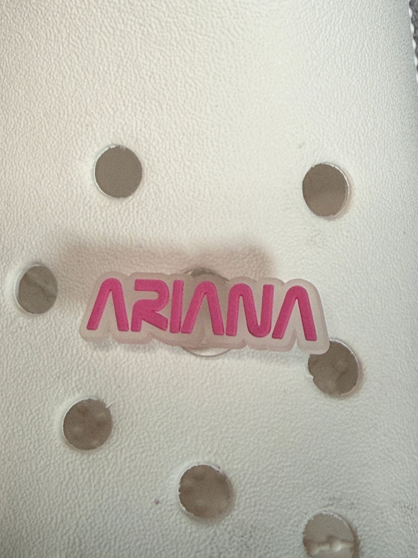 Ariana grande shoe charm collection - eternal sunshine, sweetener, thank you next