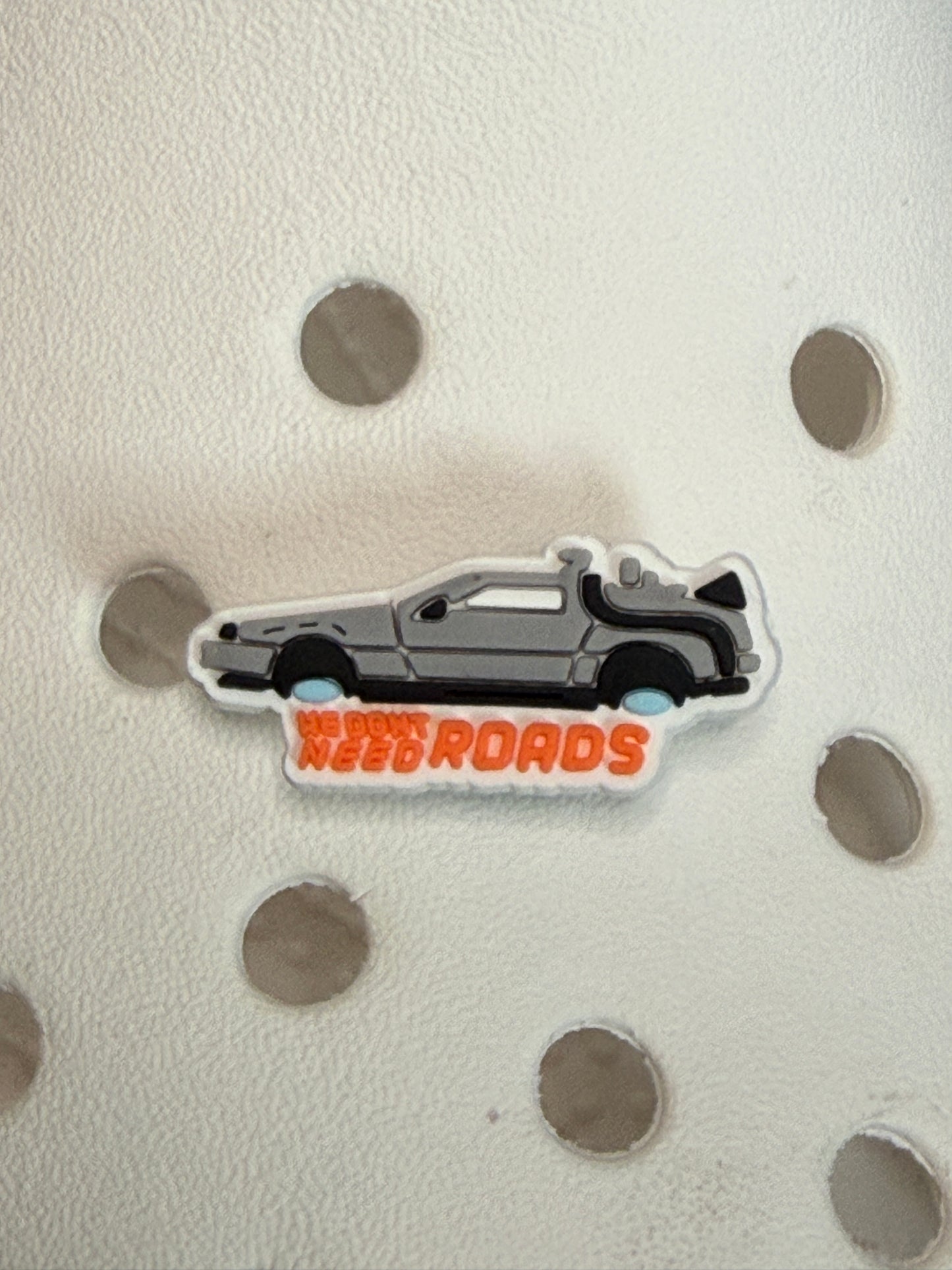Back to the future shoe charm collection