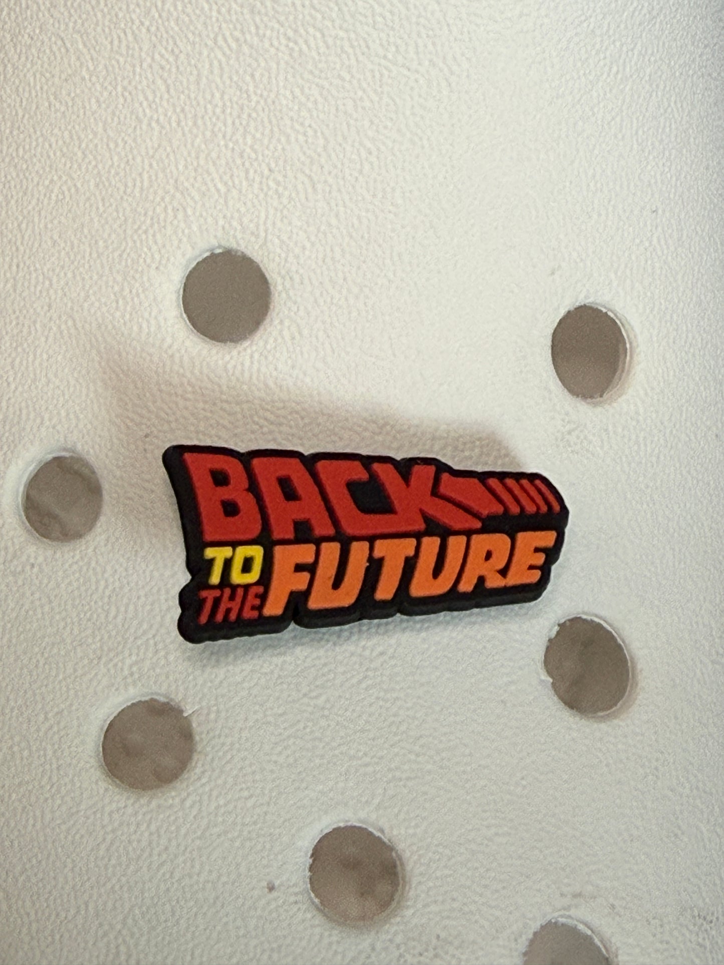 Back to the future shoe charm collection