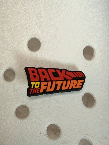 Back to the future shoe charm collection