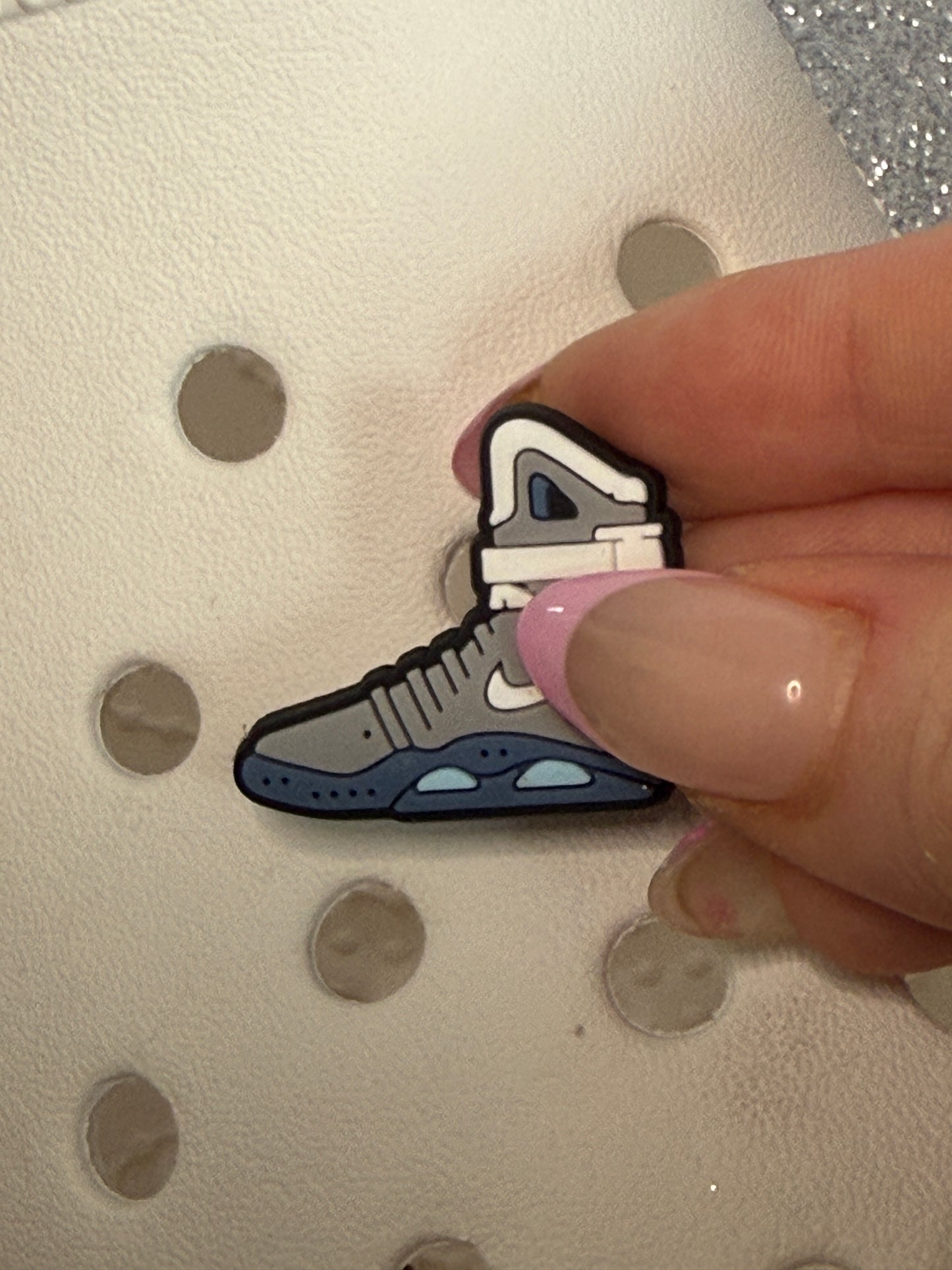 Back to the future shoe charm collection