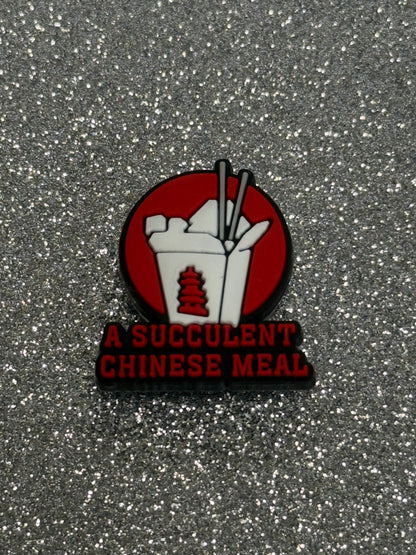 A succulent Chinese meal shoe charm - meme