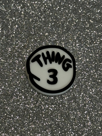Cat movie - thing 1 and thing 2 shoe charm collection