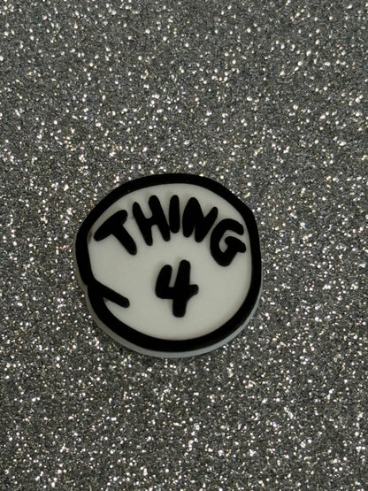 Cat movie - thing 1 and thing 2 shoe charm collection