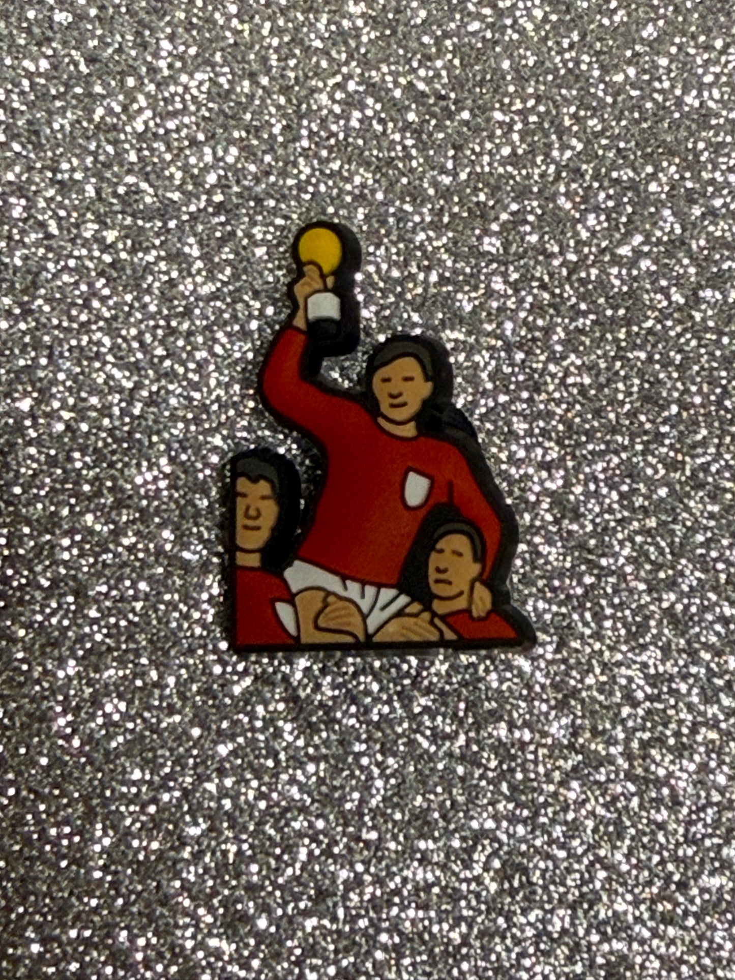 Football tops new/retro shoe charm collection