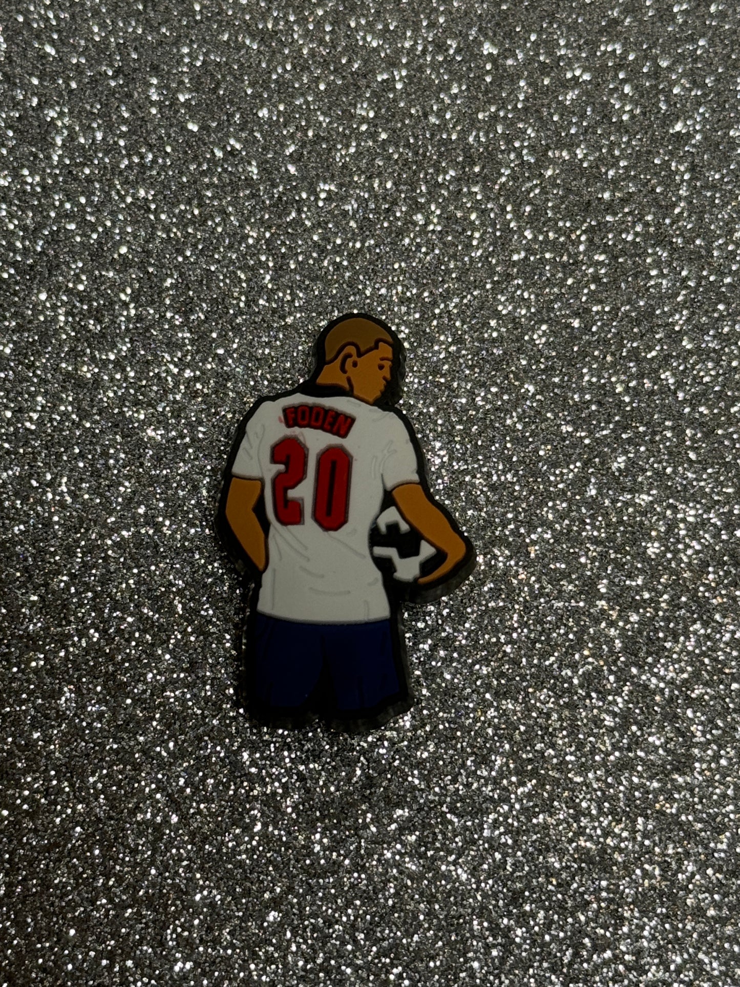 Football tops new/retro shoe charm collection