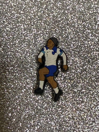 Football tops new/retro shoe charm collection