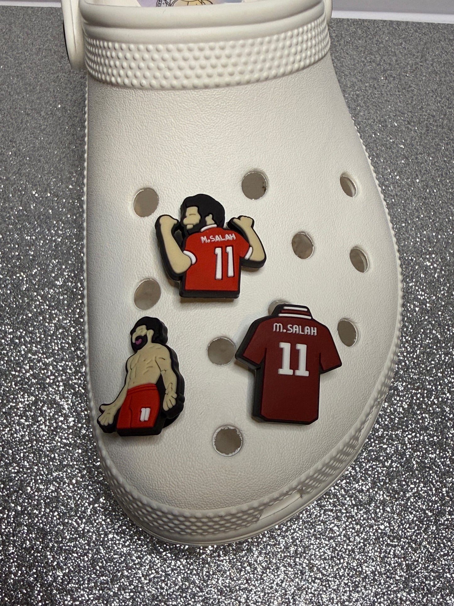 Mo Salah Liverpool shoe charm collection