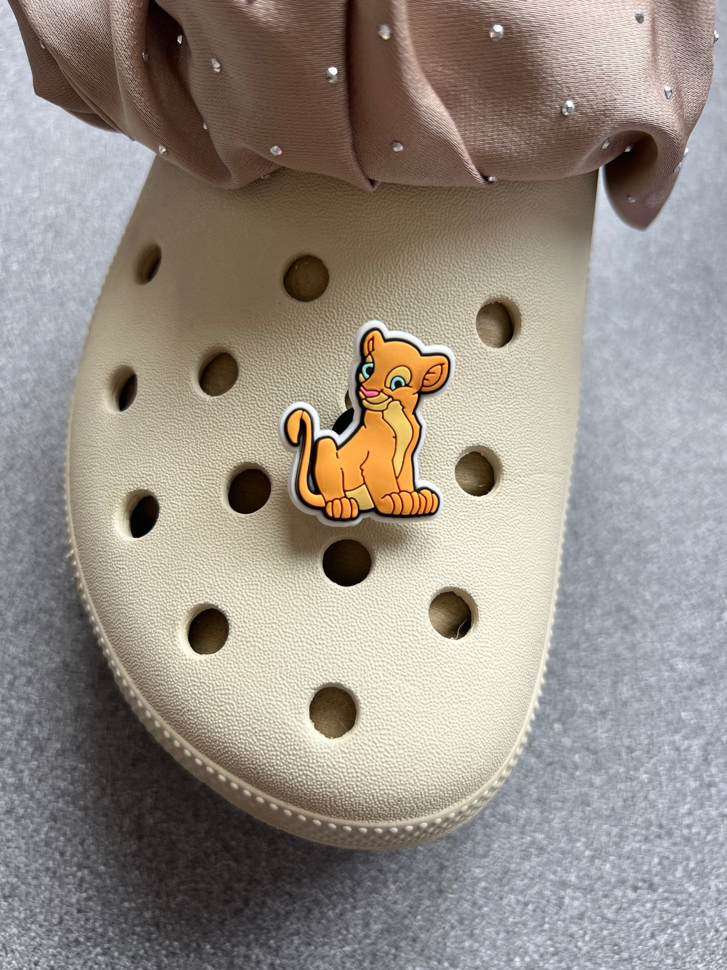 King lion cartoon lion shoe charm collection