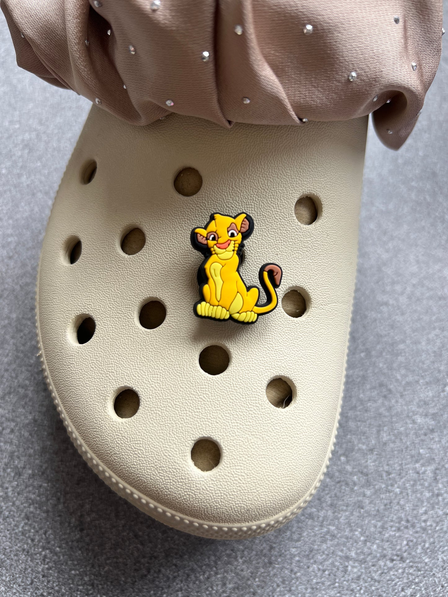 King lion cartoon lion shoe charm collection