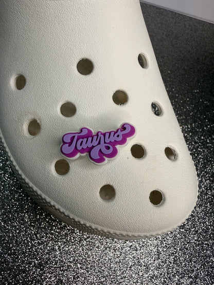 Zodiac Sign shoe charm collection