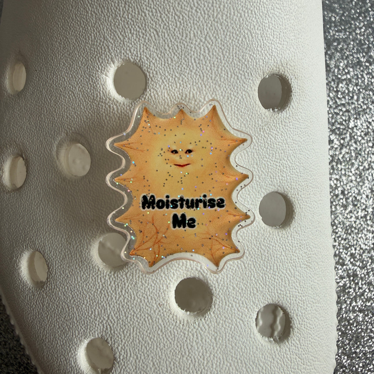 Dr who shoe charm collection - moisturise me David Tennant