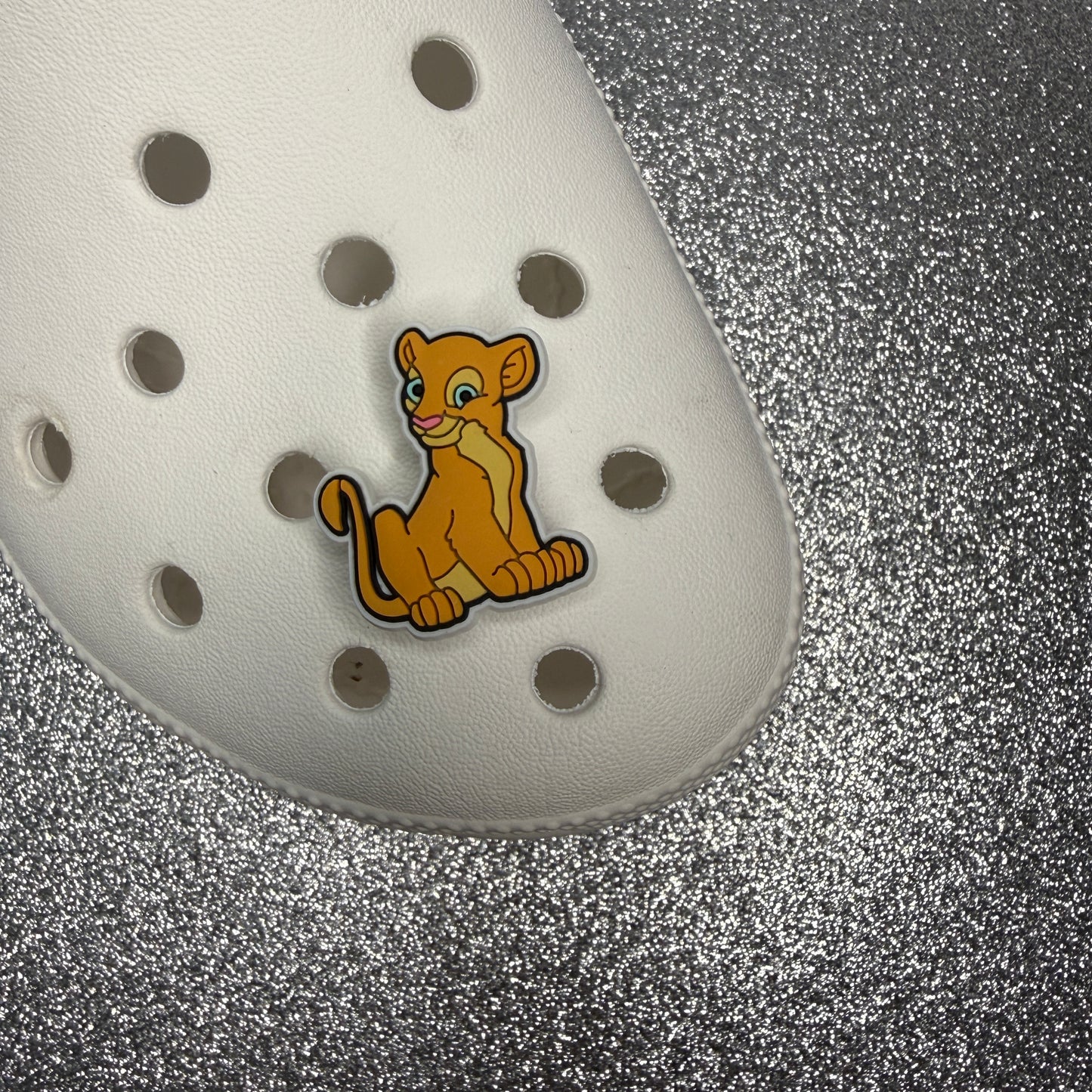 King of the lionn cartoon lion shoe charm collection