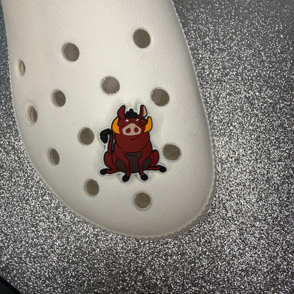 King of the lionn cartoon lion shoe charm collection