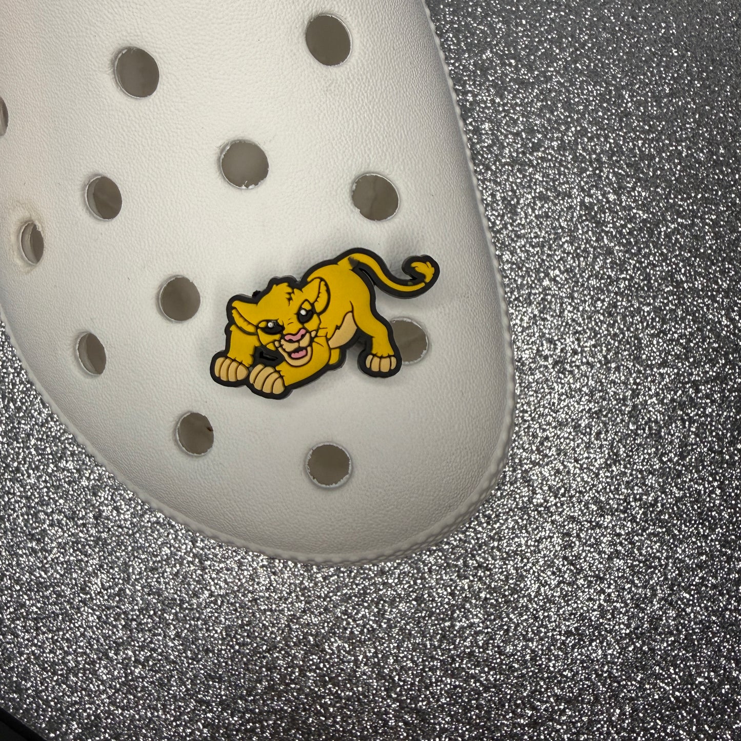 King of the lionn cartoon lion shoe charm collection