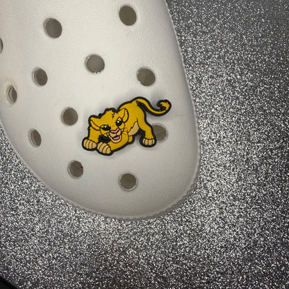 King of the lionn cartoon lion shoe charm collection