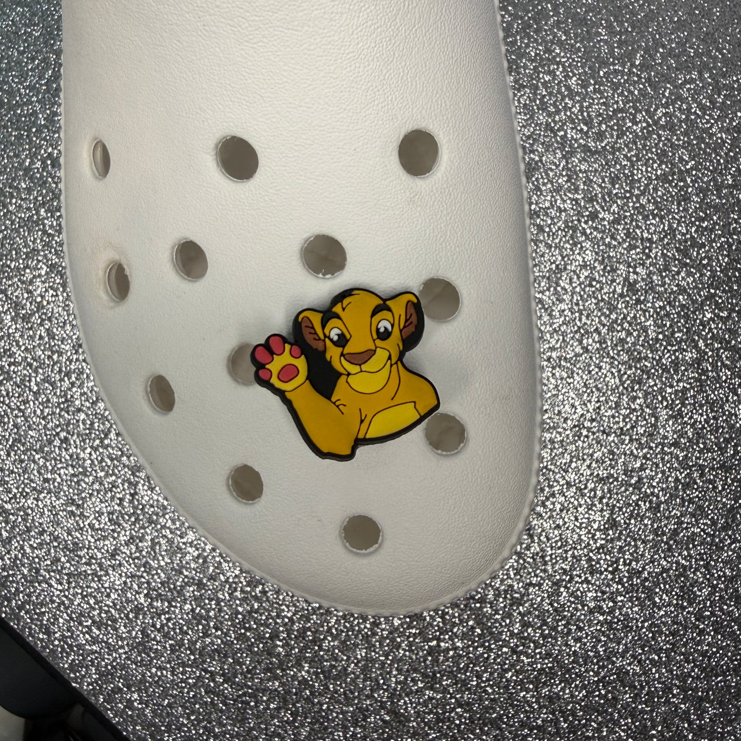 King of the lionn cartoon lion shoe charm collection