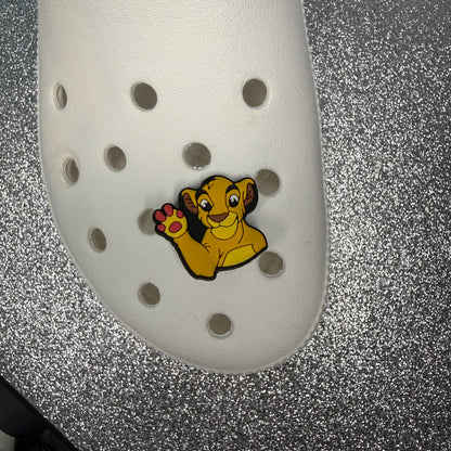 King of the lionn cartoon lion shoe charm collection