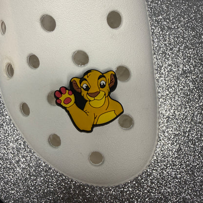 King of the lionn cartoon lion shoe charm collection